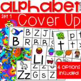 Alphabet Cover Up Set 1 - Alphabet Activity for Preschool,