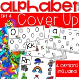 Alphabet Cover Up Set 4 - Alphabet Activity for Preschool,