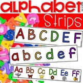 Alphabet Cover Up Strips (Letter Recognition Activity)