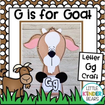 Preview of Alphabet Craft: Letter Gg is for Goat