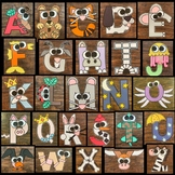 Alphabet Crafts, Alphabet Craft Bundle, Letter Crafts