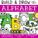 Alphabet Crafts & Alphabet Directed Drawings Bundle