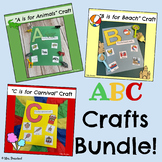 Alphabet Crafts Bundle | Special Education