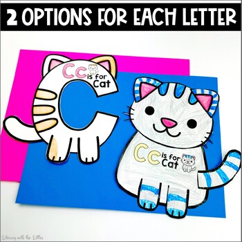 Alphabet Crafts Growing Bundle | One Page Letter Crafts Preschool ...