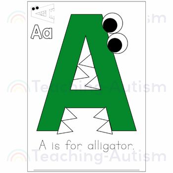 Alphabet Crafts | Letter of the Week Activities by Teaching Autism