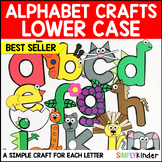 Alphabet Crafts Lowercase Letter Crafts Alphabet Activitie