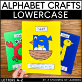 Alphabet Crafts | Lowercase Letters Crafts