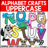 Alphabet Crafts Uppercase Letter Crafts | Alphabet Activities for Kindergarten