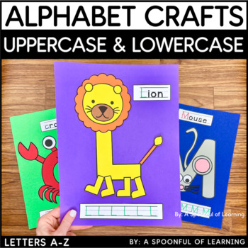Preview of Alphabet Crafts | Uppercase and Lowercase Letters Crafts