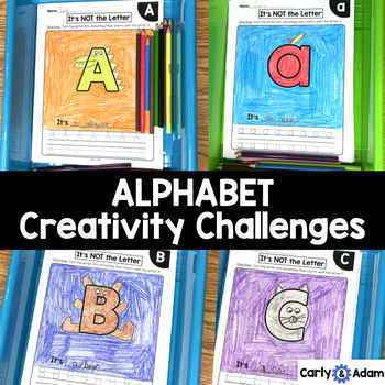 Preview of Alphabet Creativity Activities and Challenges