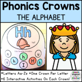 Alphabet Crowns | Alphabet Hats | Letter Crowns | Kinderga