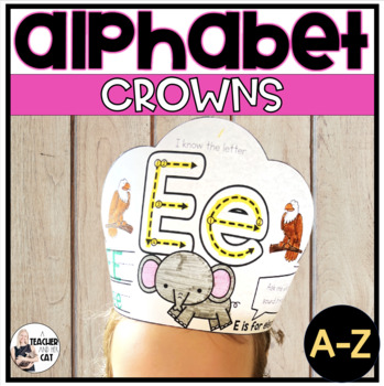 Alphabet Crowns | Kindergarten Letter Recognition Activities | TpT