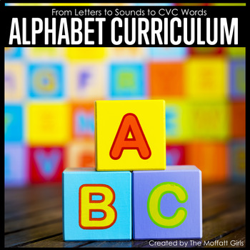 Preview of Alphabet Curriculum | Science of Reading Aligned