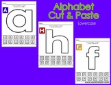 Alphabet Cut & Paste-Lowercase