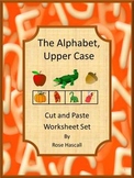 Cut and Paste Alphabet Worksheets Beginning Letter Sounds 