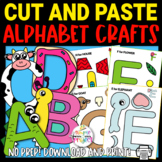 Alphabet Cut and Paste Craft Template Bundle