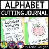 Alphabet Cutting Journal for Fine Motor Practice
