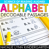 Alphabet Decodable Passages Science of Reading Letter + Le
