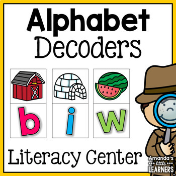 Preview of Alphabet Game Decoders - Free