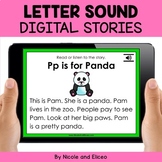 Alphabet Digital Phonics Stories for Google Classroom