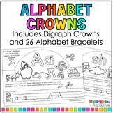 Alphabet & Digraph Crowns + Alphabet Bracelets | Alphabet 