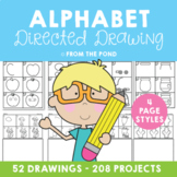 Alphabet Directed Drawing Activities