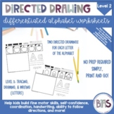 Alphabet Directed Drawing | Differentiated Handwriting Pra