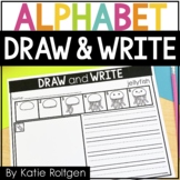 Alphabet Directed Drawing Pages {Draw & Write)