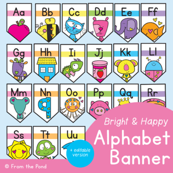 EYFS/ Year 1 Various characters available Alphabet Quick view card included! 