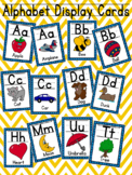 Alphabet Display Cards