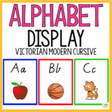 Alphabet Display (Vic Modern Cursive)
