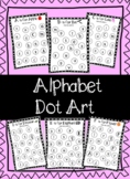 Alphabet Dot Art Worksheet Set