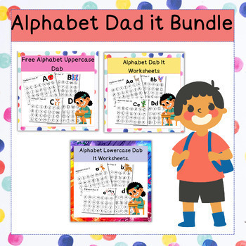 Preview of Alphabet Dot Marker Bundle-Maze Beginning Sound. for Preschool and  Pre-K