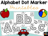 Alphabet Dot Marker Worksheets