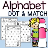Alphabet Dot & Match Lowercase and Capital Letter Practice