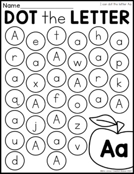 Alphabet Letter Identification Printables {Now I Know My ABC's Series}