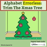 Alphabet ERRORLESS: Trim The Xmas Tree | BOOM Cards | Digi