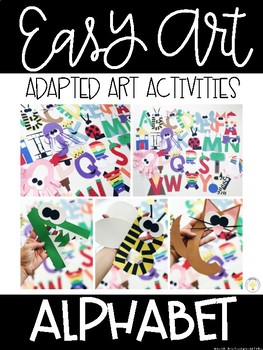 Preview of Alphabet Easy Art Crafts