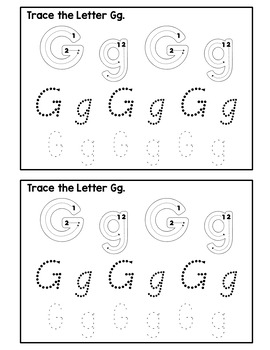 Alphabet Emergent Reader: Letter Gg by Speeching Of That | TpT