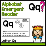 Alphabet Emergent Reader: Letter Qq