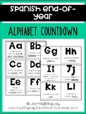 Alphabet End-of-Year Countdown in Spanish