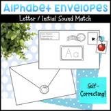 Alphabet Envelopes and Initial Sound Stamps Literacy Activity