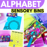 Alphabet Sensory Bins | Fine Motor Alphabet Activity for L