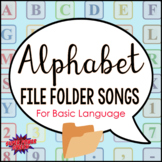 Alphabet File Folder Songs for Basic Language