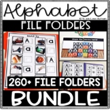 Alphabet File Folders with Real Photos BUNDLE