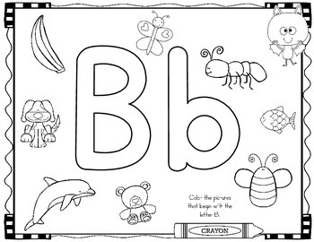 Alphabet Find and Color by Crystal McGinnis | Teachers Pay Teachers