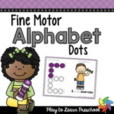 Alphabet Dots Fine Motor Practice