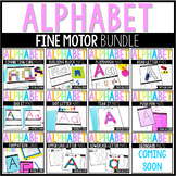 Alphabet Fine Motor Mats Bundle | Letter Formation | Lette
