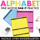 Alphabet Fine Motor Mats: Dab It Letters and Pom Pom Letters