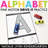 Alphabet Fine Motor Mats: Road Tracing Letters